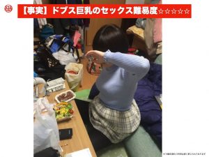 ドブス巨乳は「SEXさせて」って頼めばすぐヤレます！