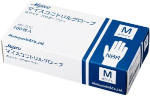 使い捨てゴム手袋