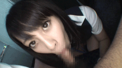 ひょっとこバキュームフェラのエロGif画像