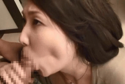 ひょっとこバキュームフェラのエロGif画像